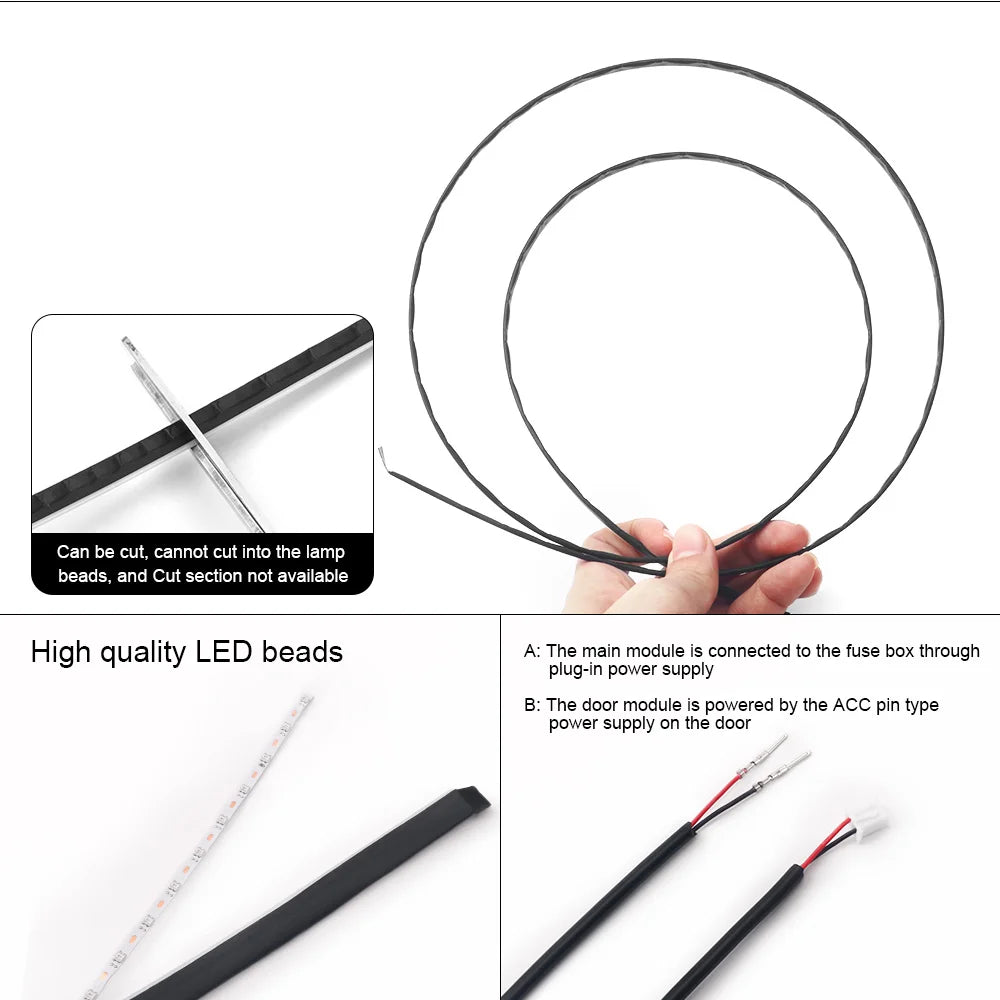 KIT RGB Car Ambient Light Interior