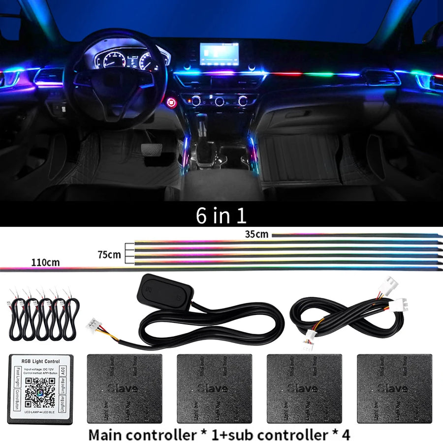 KIT RGB Car Ambient Light Interior